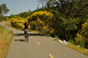 biking in Redding, CA
