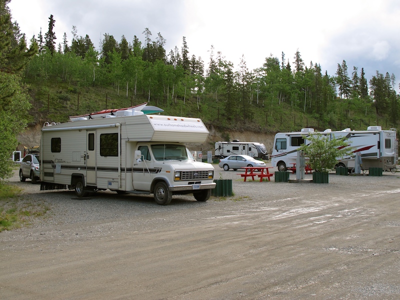 pioneer RV park in Whitehorse, YT