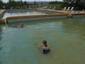 Linda in Takhini Hot Springs