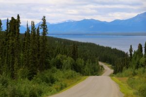 The road to Atlin, BC