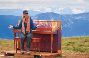 Piano on Hudson Bay Mountain, Smithers, BC