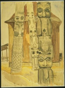 Emily Carr - 3 Totems