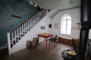 Inside Fisgard Lighthouse, Fort Rodd Hill