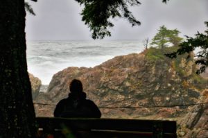 Storm Watching at Amphitrite Point, Ucluelet, BC