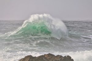 Storm Waves at Amphitrite Point, Ucluelet, BC