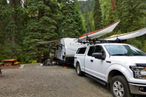 RVing in Manning Provincial Park, BC