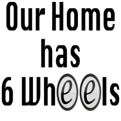 Our Home Has 6 Wheels Logo